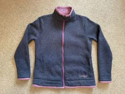 £15 • Buy Weird Fish Womens Ariana Full Zip Grid Fleece Navy