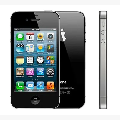 Original Apple IPhone 4S 8/16/32GB - Unlocked Black White Grade A Condition IOS6 • $30