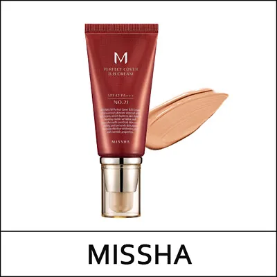 [Missha] M Perfect Cover Blemish Balm BB Cream 50ml / # 27 Honey Beige / (FL2) • $9.69