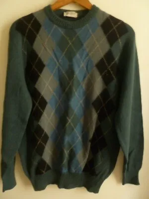 Paul Fourticq Men's Vintage Argyle Sweater Size 4 • $8.50