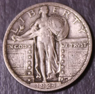 1924 Standing Liberty Quarter XF .......................  Lot 4608 • $49.95