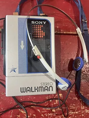 Sony Walkman WM-8 Stereo Cassette Player Stranger Things As Is READ DESCRIPTION • $199.99