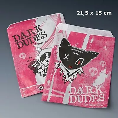 £3.45 • Buy 25 Paper Bags, DARK DUDES Paper Bags, Gift Bags, Party Bags, Dark Dudes Bags