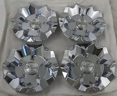Milanni Wheels Chrome Custom Wheel Center Cap Caps Set 4 # C-459-CAP / JT091338 • $199.95