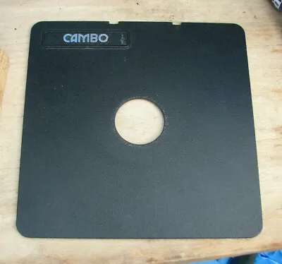 Cambo SC Etc Monorail 10x8 5x7 5x4 Lens Board Copal Compur 0   34.7mm Hole • £57.95