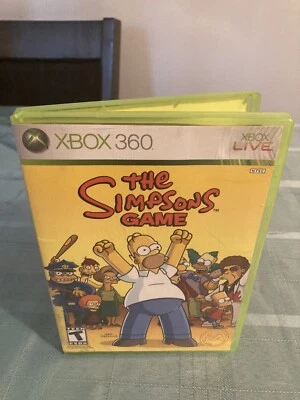 $29.99 • Buy The Simpsons Game (Xbox 360 2007) Xbox 360 Includes Disc- Case & Manual 🔥🔥