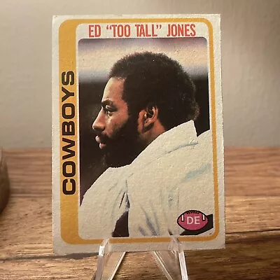 1978 Topps Ed Too Tall Jones #429   Dallas Cowboys • $0.99