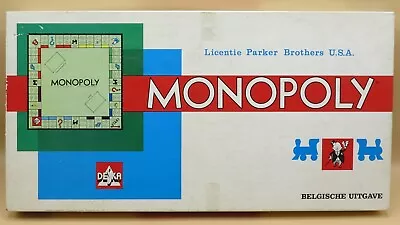 Vintage MONOPOLY Game 1970's BELGIUM Edition (Dutch / Flemish Language) Deska • $35