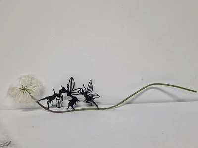 £12 • Buy Fairy And Dandelions Dance Together Ornament Outdoor Garden Decor Sculpture Tool