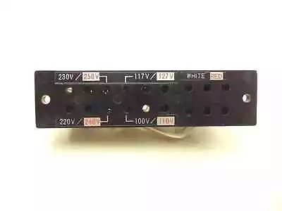 SANSUI QS-500 AMPLIFIER PARTS - Line Voltage Selector Receptacle Jack • $19.95