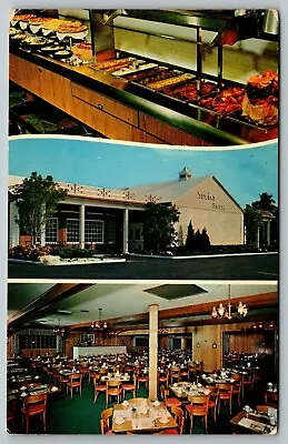 Sweden House Smorgasbord Fort Lauderdale Florida Vtg Postcard • $4.45