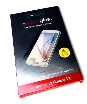 ZAGG Invisible Glass HD Clarity Screen Protector For Samsung Galaxy S6 • $39.95