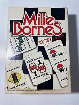 Parker Brothers Mille Bornes 1982 French Auto Race Card Game • $10