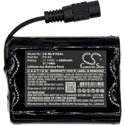  P3-XS  Equipment Survey Test  Battery For Minelab  Sovereign XS  3400mAh 11.1V • $33.32