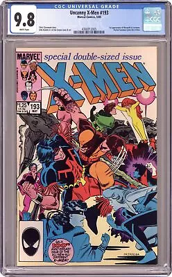 Uncanny X-Men #193 CGC 9.8 1985 4366912005 • $100