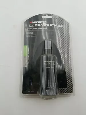 Monster CleanTouch 2.0 Screen Kit (180ml Cleaner + Microfiber Cloth) • $19.99