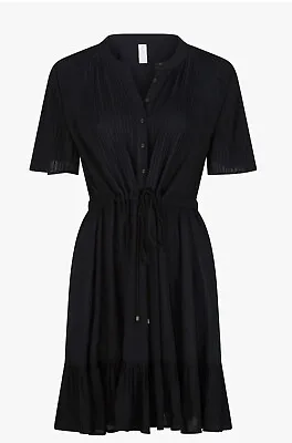 $36 • Buy Tigerlily Essentials Althea Dress Size 12 Black BNWT