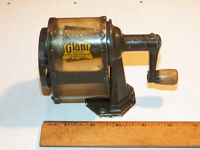 Vintage 1920's GIANT Pencil Sharpener By The Automatic Pencil Sharpener Co. • $35.99