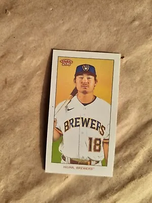 2022 Topps T-206 Keston Hiura SP El Principe De Gales Back Card Wave 4 • $2.99