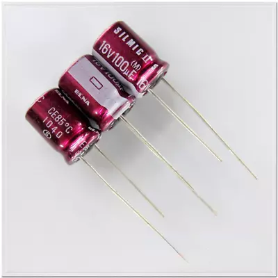 10Pcs ELNA SILMIC II Series 100uF/16V Electrolytic Capacitor For Audio 8X11.5mm • $3.77