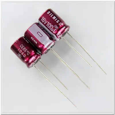 5pcs/20Pcs ELNA SILMIC II Series 100uF/16V100uF Capacitor For Audio DIY 8X11.5mm • $2.87