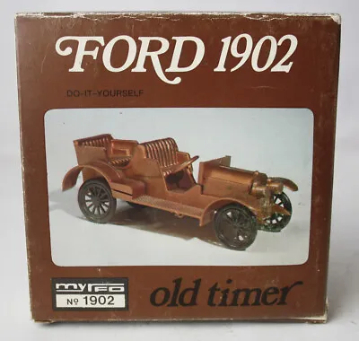 Very Rare 70's Myrfo Toys Ford 1902 Old Timer Mini Model Kit Car New Nos ! • $51.38