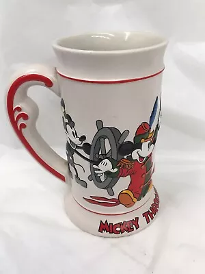 Vintage Disney Mickey Mouse Mickey Through The Years Beer Stein Mug Collectible • $15