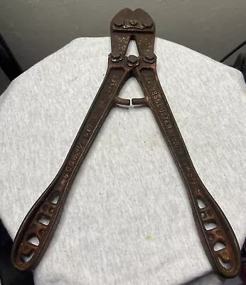 VINTAGE H K Porter 12”  Bolt Cutter Foot Art Restaurant Wall Art Decoration • $22