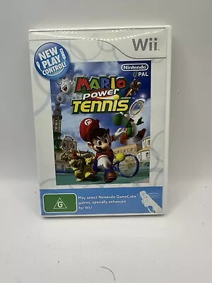 Mario Power Tennis Nintendo Wii Game Wii  PAL Complete With Manual FREE POST • $12.95
