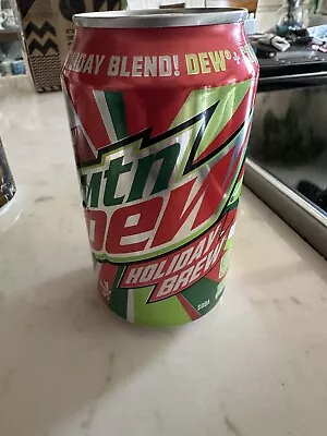 Mountain Dew Holiday Brew Dew Code Red Christmas 2019FULL NEW 12ozCan Pepsi USA • $5.50