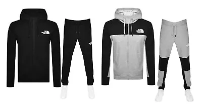 The North Face Himalayan Tracksuit Mens Pants & Hoodie Black Grey SMLXL BrandNew • £88.95