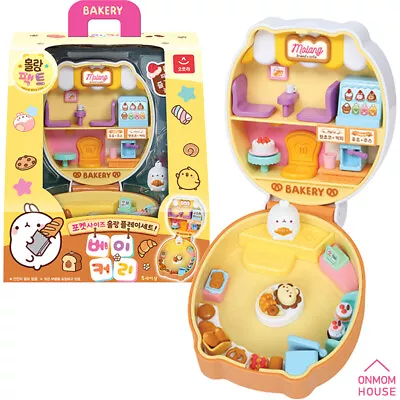 Molang Figure Pact Bakery Role Play Korean Toy • $45.80