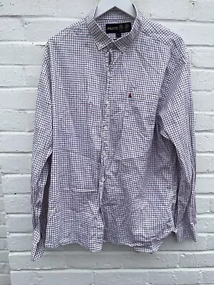 Musto Shirt Mens Check Flannel Casual Fit Yachting Sailing Size Xxl • £19.99