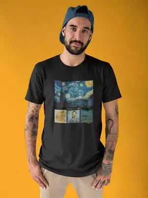 Vincent Van Gogh Art T-shirt Men's -SmartPrintsInk Designs • $16.99