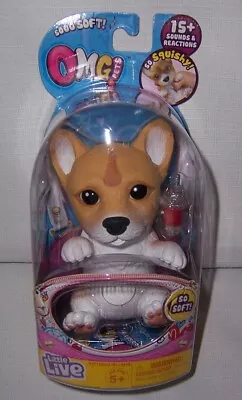 Little Live OMG Pets Corgi Puppy Dog New In Box So Soft So Squishy Makes Sounds • $8