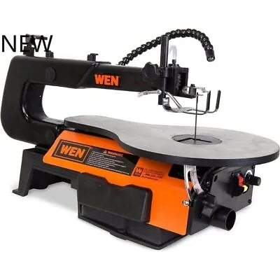 WEN 16-Inch Two-Direction Variable Speed Scroll Saw With Work Light • $115