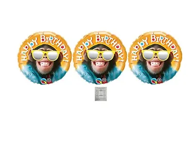 Set Of 3 18'' Smiling Monkey Chimp Balloons Birthday Party Decorations • $10.99