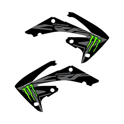 CRF250R 2010-2013 Monster Shroud Graphics FREE SHIPPING! • $65