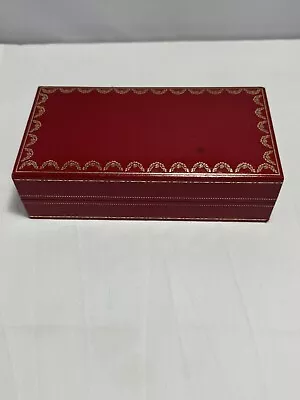 Cartier Glasses Case Hard Case Large Sunglasses Red Wood Vintage Vendome • $95