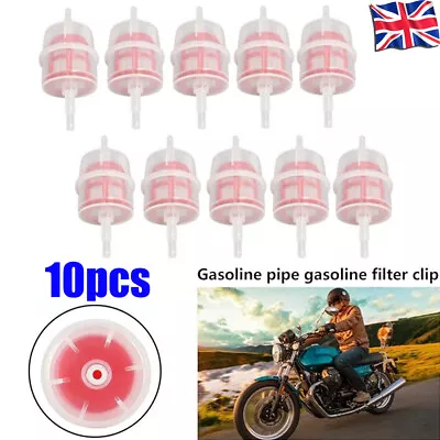 10 X Large Inline Fuel Filter HGV Forklift Plant Diesel Bio Commercial Veg Oil • £15.99