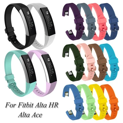 $3.66 • Buy Replacement Bands Watch Band Silicone Wrist Strap Soft For Fitbit Alta HR Ace
