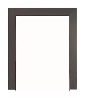 Replacement Gas Fire Black Metal 3 Piece Magnetic Trim Frame • £45.95