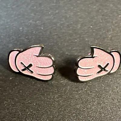 Cop Shop Thrift Gloves Pink Kaws ( 2 Pins ) Hat Club Rushmore Hat Pin • $54