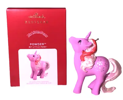 Hallmark 2021 Powder Unicorn My Little Pony NIB Keepsake Xmas Ornament Cute!! • $20.88