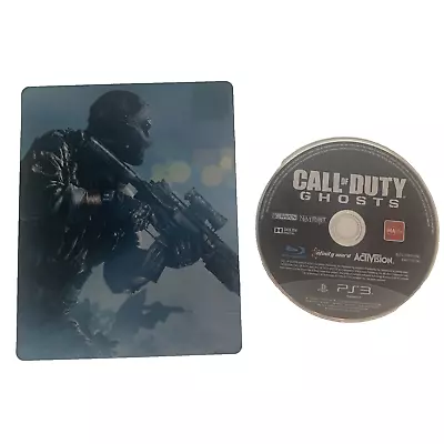 Call Of Duty Ghosts PlayStation 3 PS3 Limited Edition SteelBook FREE Au Postage • $14.90