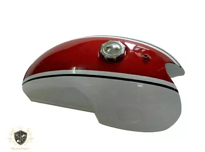 Benelli Mojave Cafe Racer 260 360 Petrol Fuel Tank White & Red Paint -|Fits For • $236.25