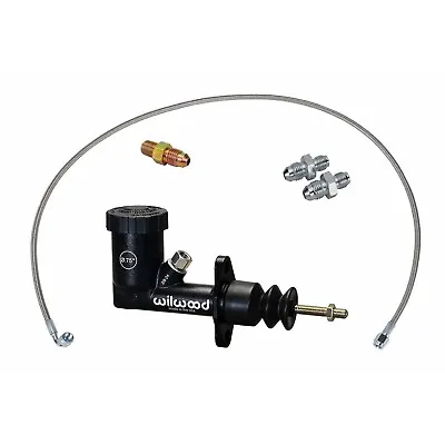 Wilwood Compact Master Cylinder 3/4 Inch & Clutch 48  Line Kit (FREE SHIPPING) • $107.99