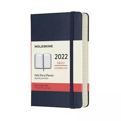 Moleskine 2022 12-month Daily Pocket Notebook • $34.82