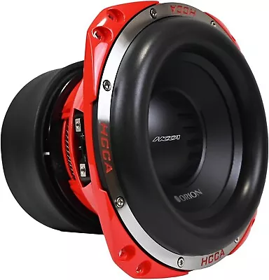 Orion HCCA Series HCCA124 10000W Max Power 2500W RMS Dual 4 Ohms 4” Voice Coil • $599.95