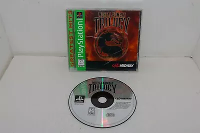 Mortal Kombat Trilogy (Sony Playstation 1 1996) PS1 COMPLETE PLEASE READ TESTED • $34.99